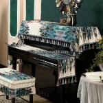 Khăn phủ đàn piano – điểm nhấn tinh tế trong không gian âm nhạc