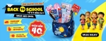 Khởi động năm học mới với sự kiện back to school – cơn mưa ưu đãi dành riêng cho bé yêu