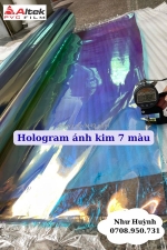 Kiếng hologram ánh kim 7 màu - altek pvc