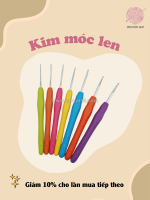 Kim móc len đa năng cao cấp - shop ong móc len