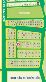 Lô đất dự án hoàng anh minh tuấn dt 125m đối diện gobal city