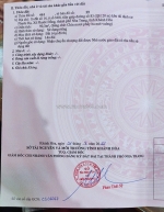 Lô đất tái định cư phước hạ, (xã phước đồng) nam nha trang