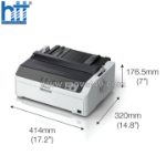 Máy in kim epson lq-590ii (in kim| a4| a5| usb| parallel) | chính hãng