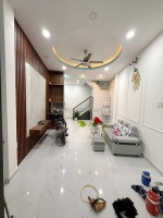 Nhà 4 tầng nở hậu đường nguyễn thị tần, p1q8. giá 4,85 tỷ tl