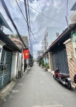 Nhà c4 hxh thông lê văn thọ, gần cv làng hoa 120m2 (5x24), xây siêu phẩm, chdv,