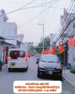 Nhà mới full nt đường 8m- 70m2-3tang bùi văn ngữ q12 ,sát ngã 3 đông quang - 6 tỷ nhỉnh 0932030061