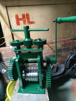 Nhận gc máy cán chữ trên nhẫn vàng 24k