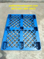 Pallet nhựa chân cốc 1200x1000x140mm: giải pháp tối ưu cho kho hàng của bạn