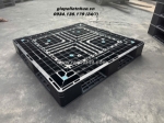 Pallet nhựa kích thước 1100x1100x150mm: giải pháp tối ưu cho logistics và kho bãi