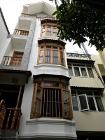 Sát sân bay tsn, biệt thự gỗ gò vấp 5 tầng hầm 56m2, xe ben ngủ nhà, ngang gần