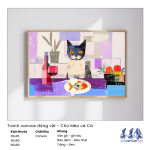 Tại sao nên chọn tranh treo tường canvas thay vì giấy dán tường?