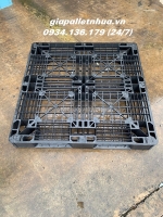 Thanh lý gấp lô pallet nhựa cũ giá cực tốt - kích thước 1200x1000x120mm