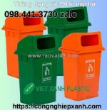 Thùng rác 95 lít nắp hở – lựa chọn tối ưu cho mọi gia đình