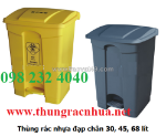 Thùng rác nhựa dùng cho quán cà phê – nhỏ gọn và phong cách