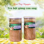 Trà bột gừng con ong ấm họng tốt cho sức khỏe