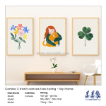 Trang trí phòng khách đơn giản mà đẹp nhờ tranh canvas