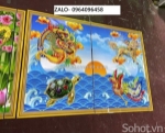 Tranh gạch 3d long lân quy phụng - dcx43