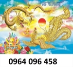 Tranh gạch 3d rồng phượng - gạch tranh 3d rồng phượng - hgf54
