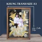 Tranh hoa ép khô bloom memory – nơi cảm xúc được lưu giữ