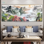 Tranh mùa xuân huyền ảo – vẽ lên sự tươi mới cho không gian sống