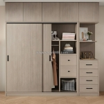 Tủ áo gỗ mdf cửa lùa sang trọng