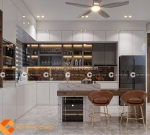 Tủ bếp gỗ công nghiệp mdf lõi xanh cao cấp dgrjjyyy