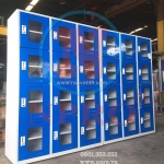 Tủ để nón bảo hộ, tủ để dày, kệ để dụng cụ vệ sinh, tủ dụng cụ