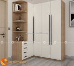 Tủ quần áo gỗ công nghiệp mdf tối ưu không gian