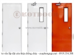 Tư vấn lắp đặt cửa thép chống cháy đúng tiêu chuẩn