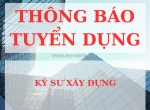 Tuyển cán bộ ngành xây dựng