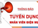 Tuyển dụng thợ điện nước