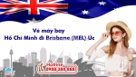 Vé máy bay hồ chí minh đi brisbane (mel) úc
