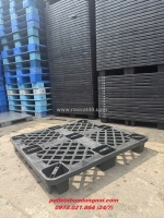 Xả kho lô pallet nhựa chân cốc 1050x1050x140mm mới 90%, giá cực hót🔥🔥🔥🔥🔥