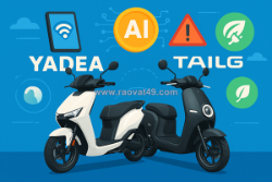 Xe điện tích hợp ai đột phá công nghệ của yadea & tailg dẫn đầu xu hướng di chuyển thông minh