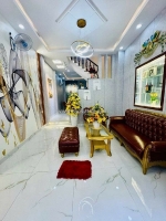 Xe hơi ngủ trong nhà phạm văn chiêu - 4 tầng - nhà đẹp - phạm văn chiêu - chỉ