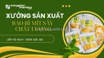 Xưởng in bao bì mít sấy giá rẻ, thiết kế theo yêu cầu