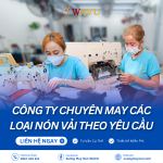 Xưởng may nón wavu – chuyên nhận may nón theo yêu cầu