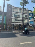 Xx bán nhà mt đẹp, căn góc 3 tầngtrần phú quận 5 , đoạn 2 chiều (6x20)nở hậu 10m