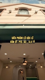 🌟 siêu phẩm lô góc lê văn sỹ, p12, q3 – 4,x tỷ, full nội thất