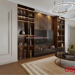 20+ mẫu kệ tivi ngăn phòng khách đẹp, tinh tế và tiện dụng đáng tham khảo