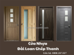 An toàn và thẩm mỹ với cửa nhựa đài loan ghép thanh