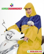 Áo mưa in logo quảng cáo đẹp 2025 – quà tặng thương hiệu thiết thực