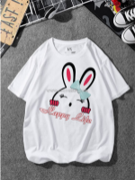 Áo thun cotton in hình theo yêu cầu