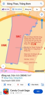 Bán 29.000m2 đất phi nông nghiệp skc bao gồm một cơ sở giết mổ gia súc gia cầm tập trung đang hoạt động tốt