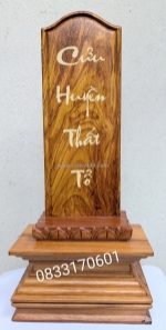 Bán bài vị cửu huyền thất tổ bằng gỗ, bài vị gia tiên