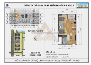 Bán căn hộ tầng 10, tòa b,  khu 5 tòa mới, chung cư thanh hà.
