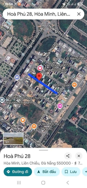 Bá.n đất đường hòa minh 28 – còn 1 lô duy nhất