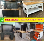 Bàn nguội cơ khí/ tủ dụng cụ nhà xưởng