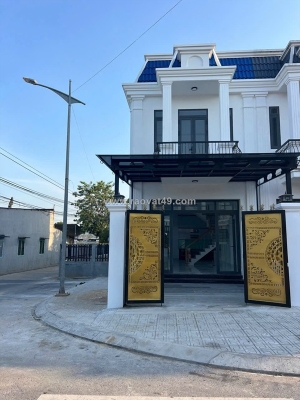 Bán nhà mới hoàn công full thổ cư dt: 110m2 - 3pn phường thạch phước -tp.tân