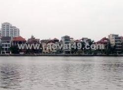 Bán nhà phố quảng an, mặt hồ tây  quận tây hồ 373m²  xây 5 tầng giá 325tỷ